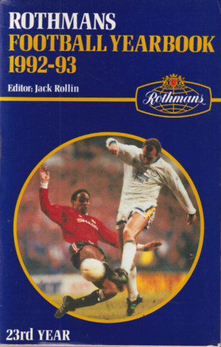 Rothmans Football yearbook 1992-93