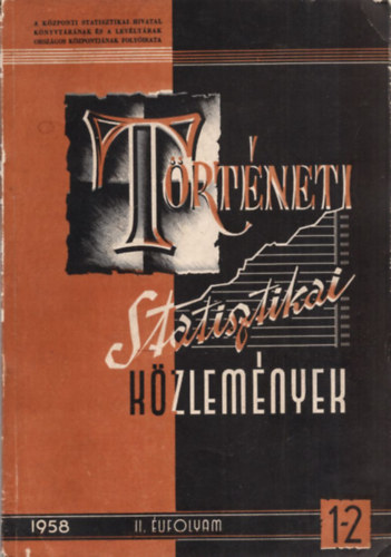 Trtneti Statisztikai Kzlemnyek II. vf. 1-2. 1958