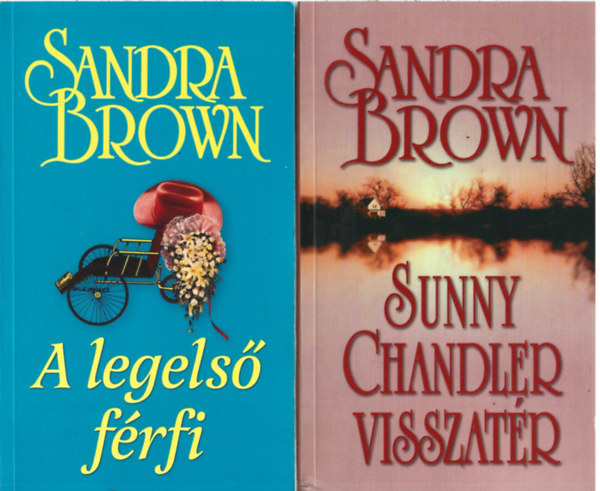 2 db k�nyv, A legels� f�rfi, Sunny Chandler visszat�r