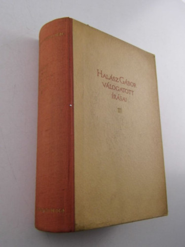 Hal�sz G�bor v�logatott �r�sai