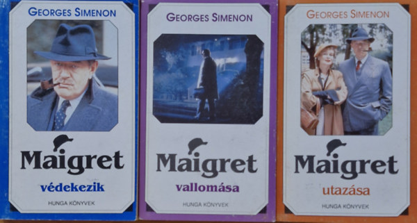 Maigret vdekezik + Maigret vallomsa + Maigret utazsa (3 ktet)