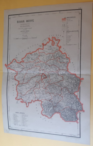 Bihar Megye k�zigazgat�si t�rk�pe