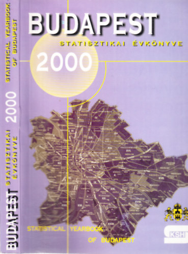 Budapest statisztikai vknyve 2000. (magyar-angol nyelv)