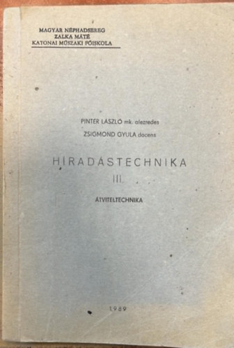 H�rad�stechnika III. - �tviteltechnika