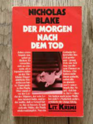 Nicholas Blake - Der morgen nach dem tod