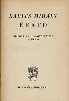 Babits Mihly - Erato
