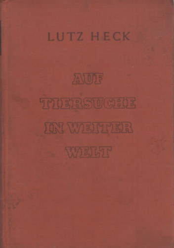 Auf tiersuche in weiter welt