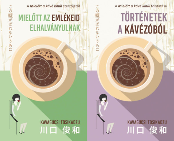 2 db a Mieltt a kv kihl sorozatbl: Mieltt az emlkeid elhalvnyulnak + Trtnetek a kvzbl  (2. s 3. rsz)