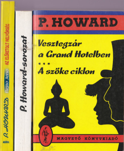 P. Howard - P. Howard knyvcsomag 3 db
