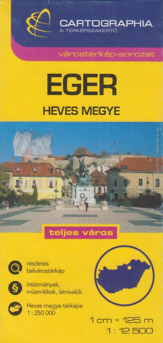 Eger (Heves megye) - teljes vros trkp