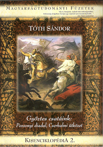 Gy�ztes csat�ink: Pozsonyi diadal, Cserhalmi �tk�zet