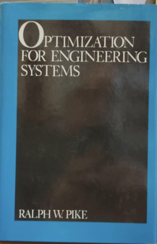 Optimization for Engineering Systems (Mrnki rendszerek optimalizlsa)