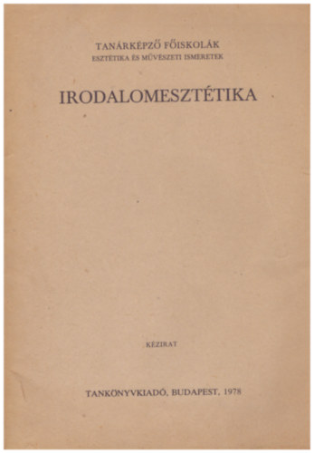 Irodalomeszttika