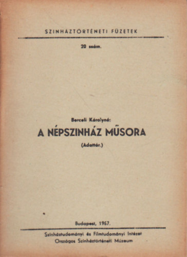 A N�psz�nh�z m�sora