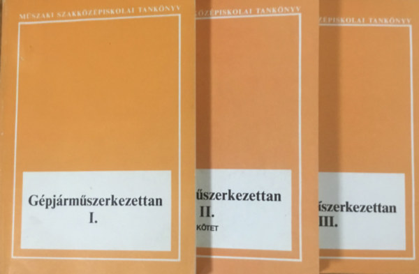 Gpjrmszerkezettan I-III. (4 ktetben)