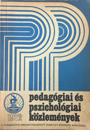 Pedag�giai �s pszichol�giai k�zlem�nyek 1972