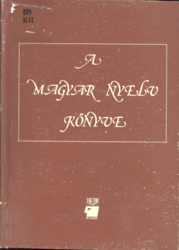A magyar nyelv knyve