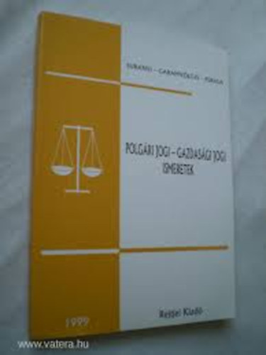 Dr. Surnyi andrea; Garamvlgyi-Pekala - Polgri jogi-gazdasgi jogi ismeretek