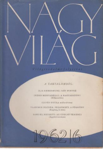 Nagyvilg (Vilgirodalmi folyirat)1962/6