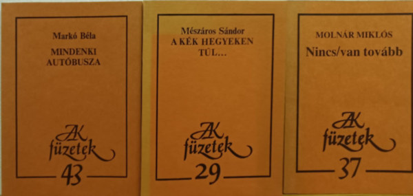 Molnr Mikls, Mark Bla Mszros Sndor - Magyar szpirodalmi knyvcsomag