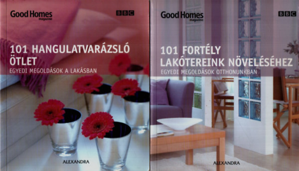 2 db Good Homes magazine: 101 fortly laktereink nvelshez, 101 hangulatvarzsl tlet.