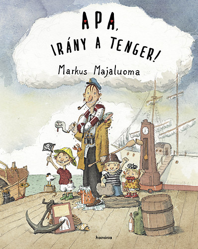Apa, irny a tenger!