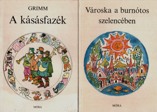 Vlagyimir Odojevszkij, Grimm - 2 db Meseknyv egytt: A Kssfazk, Vroska a burntos szelencben.