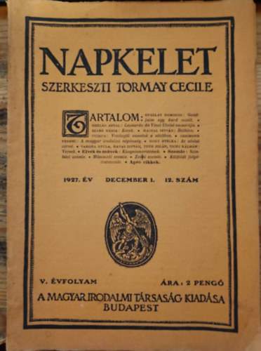 Napkelet 1927. december 1.