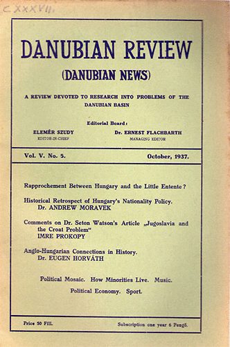 Danubian Review (Danubian News) 1937 - V/5