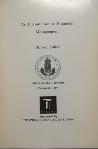 Robert Full�r - An introduction to financial management