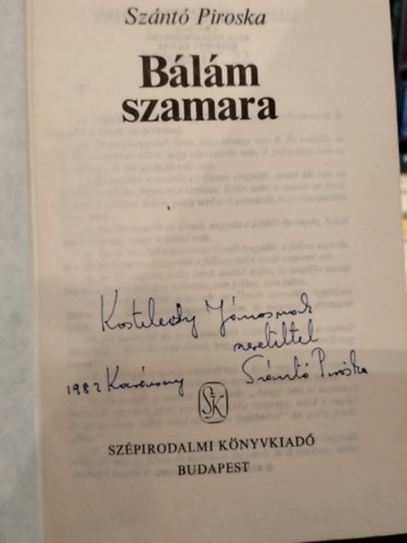B�l�m szamara