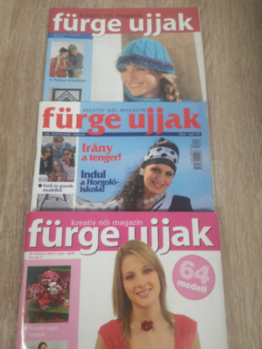 3 db Frge ujjak: 2003/12 + 2006/8 + 2005/4