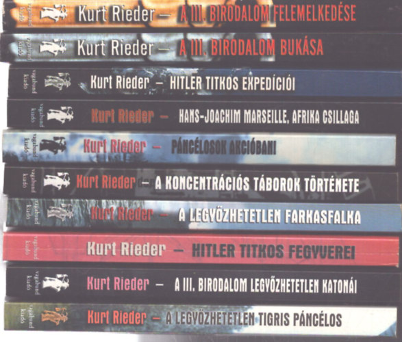 10 db Kurt Rieder k�tet
