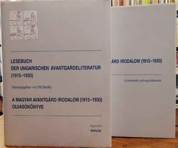Lesebuch der ungarischen Avantgardeliteratur (1915-1930) A magyar avantgrd irodalom (1915-1930) olvasknyve + Kommentlt szveggyjtemny