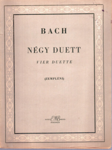 Ngy duett - Vier duette