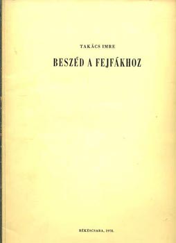 Besz�d a fejf�khoz