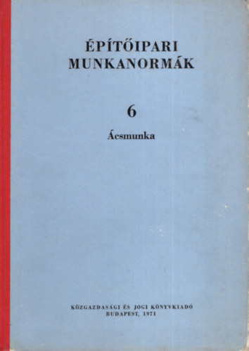 �p�t�ipari munkanorm�k 6 - �csmunk�k.