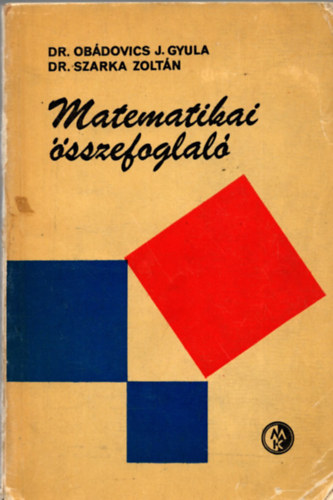 Dr. Obdovics-Dr. Szarka - Matematikai sszefoglal