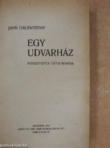 Egy udvarhz