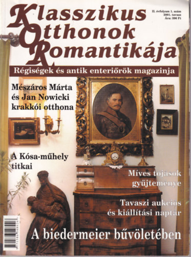 3 db Klasszikus Otthonok Romantikja ( 2001. tavasz, + 2003. sz, + 2001. tl )