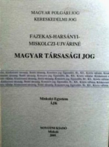 Magyar trsasgi jog