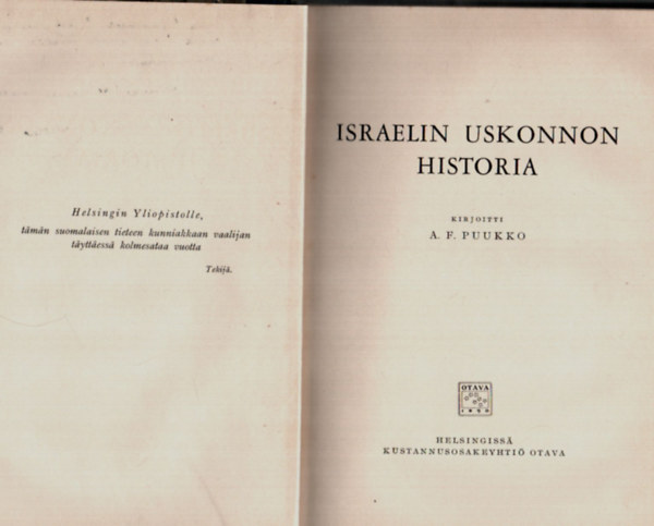 Israelin Uskonnon Historia. - Izrael vallsnak trtnete.