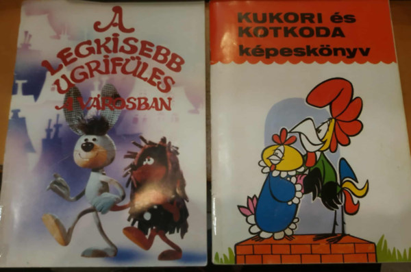 Blint gnes, Mata Jnos Csuks Istvn  (Szerz) Foky Ott (Grafikus) - 2 db Kukori s Kotkoda kpesknyv + A legkisebb ugrifles a vrosban