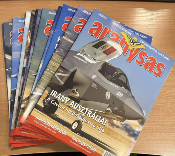 Aranysas 2024/1-12. (teljes �vfolyam, lapsz�monk�nt)