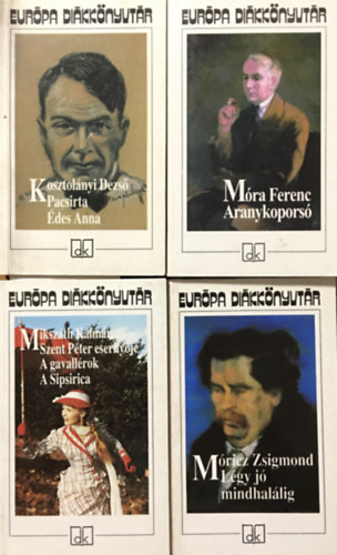 Lgy j mindhallig + Szent Pter esernyje ... + Aranykopors + Pacsirta ... (4 ktet, Eurpa Dikknyvtr)