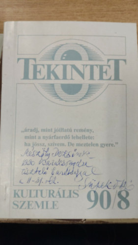 Tekintet - Kultur�lis szemle 90/8