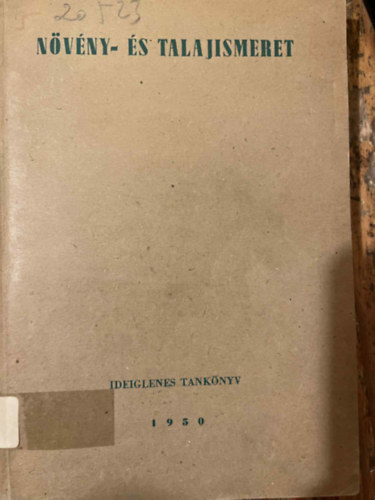 N�v�ny- �s talajismeret