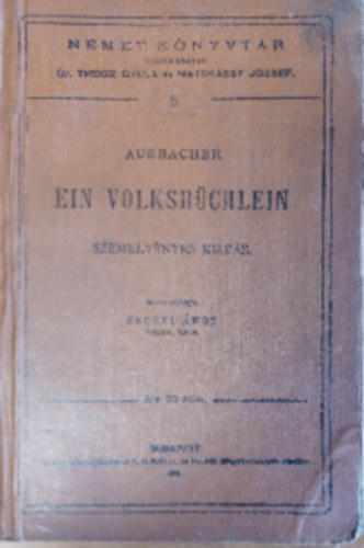 Ein Volksb�chlein