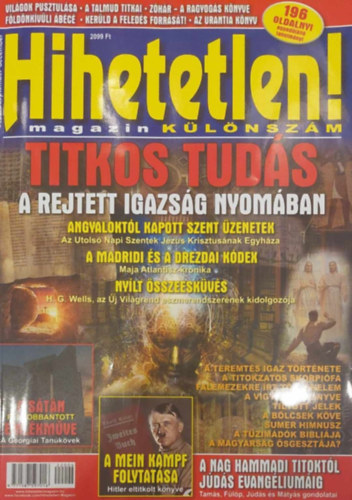 Hihetetlen Magazin - Klnszm (2022. szeptember-december)