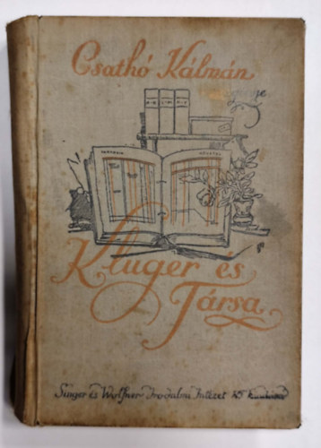 Kluger �s t�rsa I. k�tet